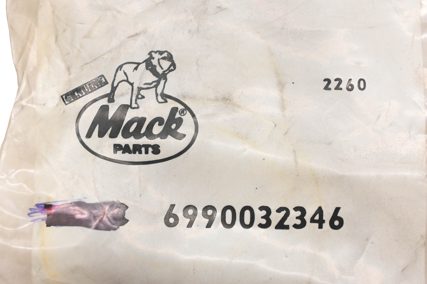 Mack 6990-032346, 6990032346 O-Ring NOS