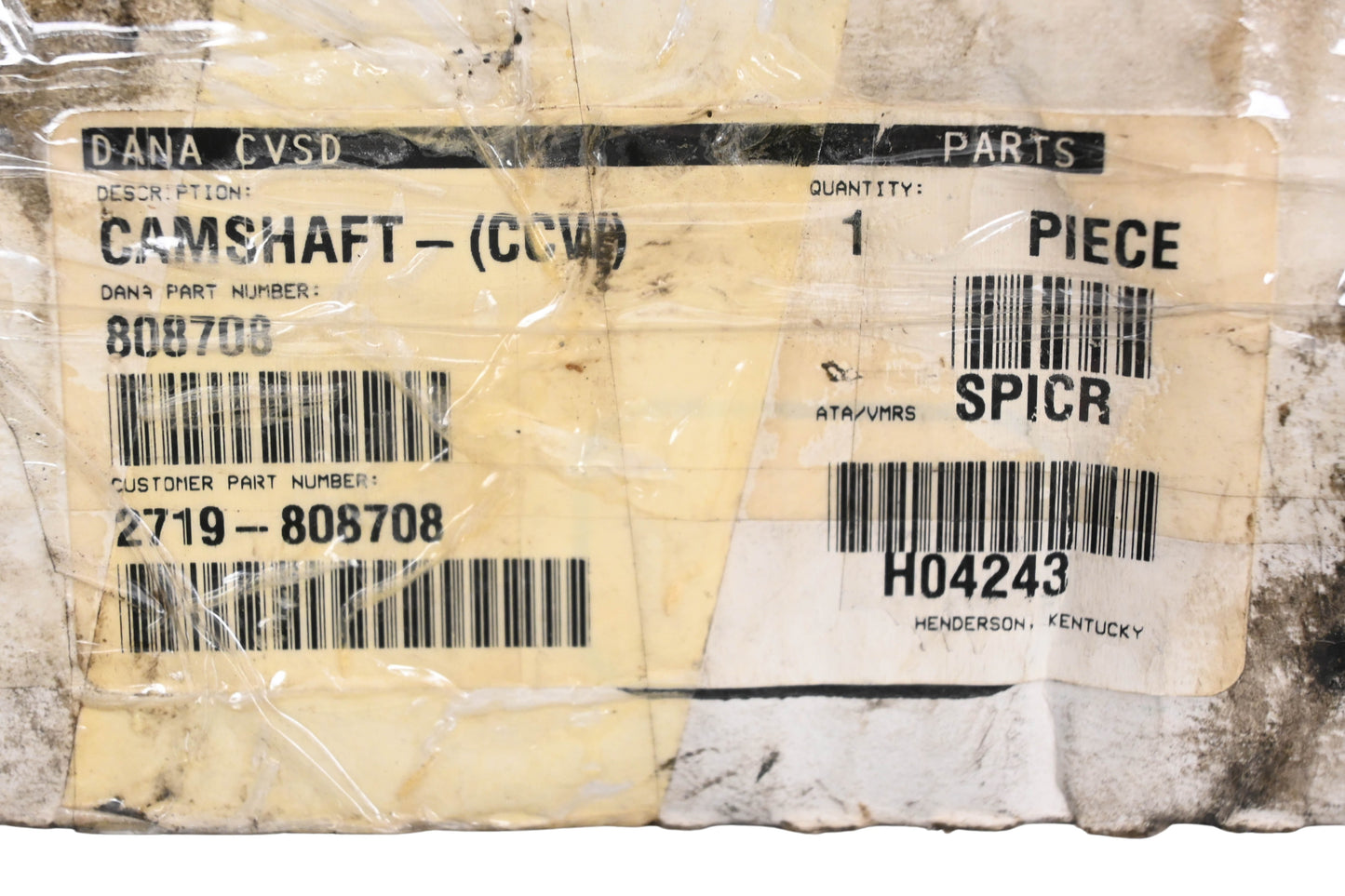 Mack 2719-808708 Spicer Dana Camshaft