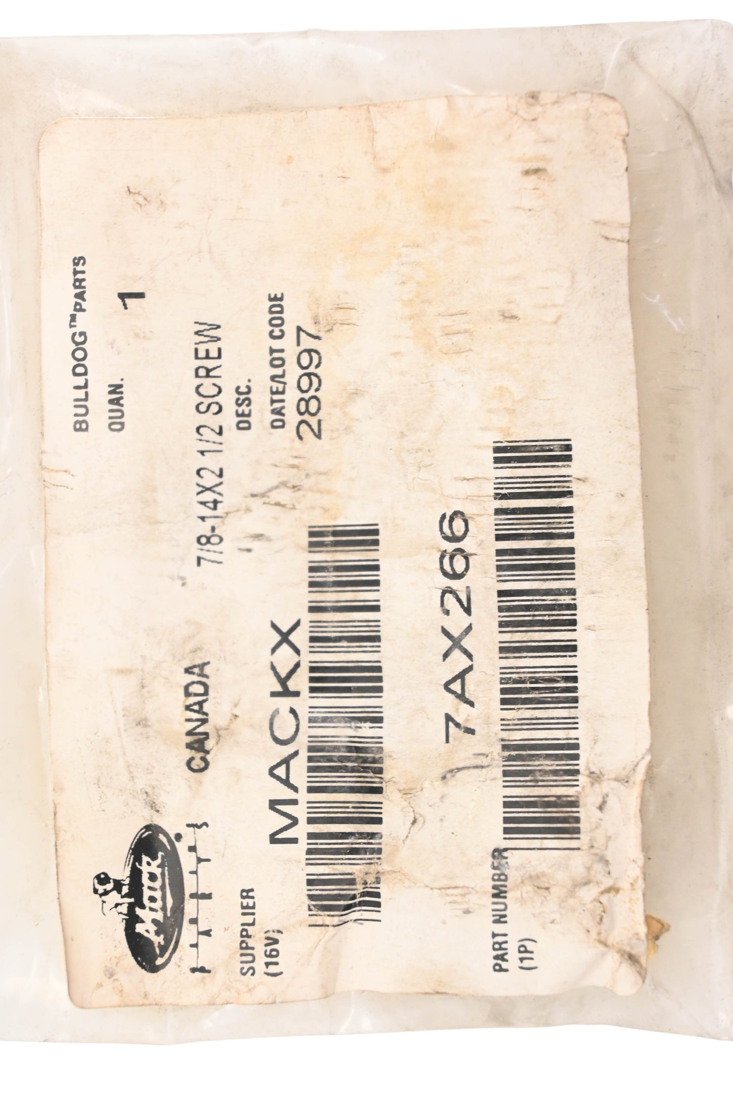 Mack 7AX266 Screw NOS