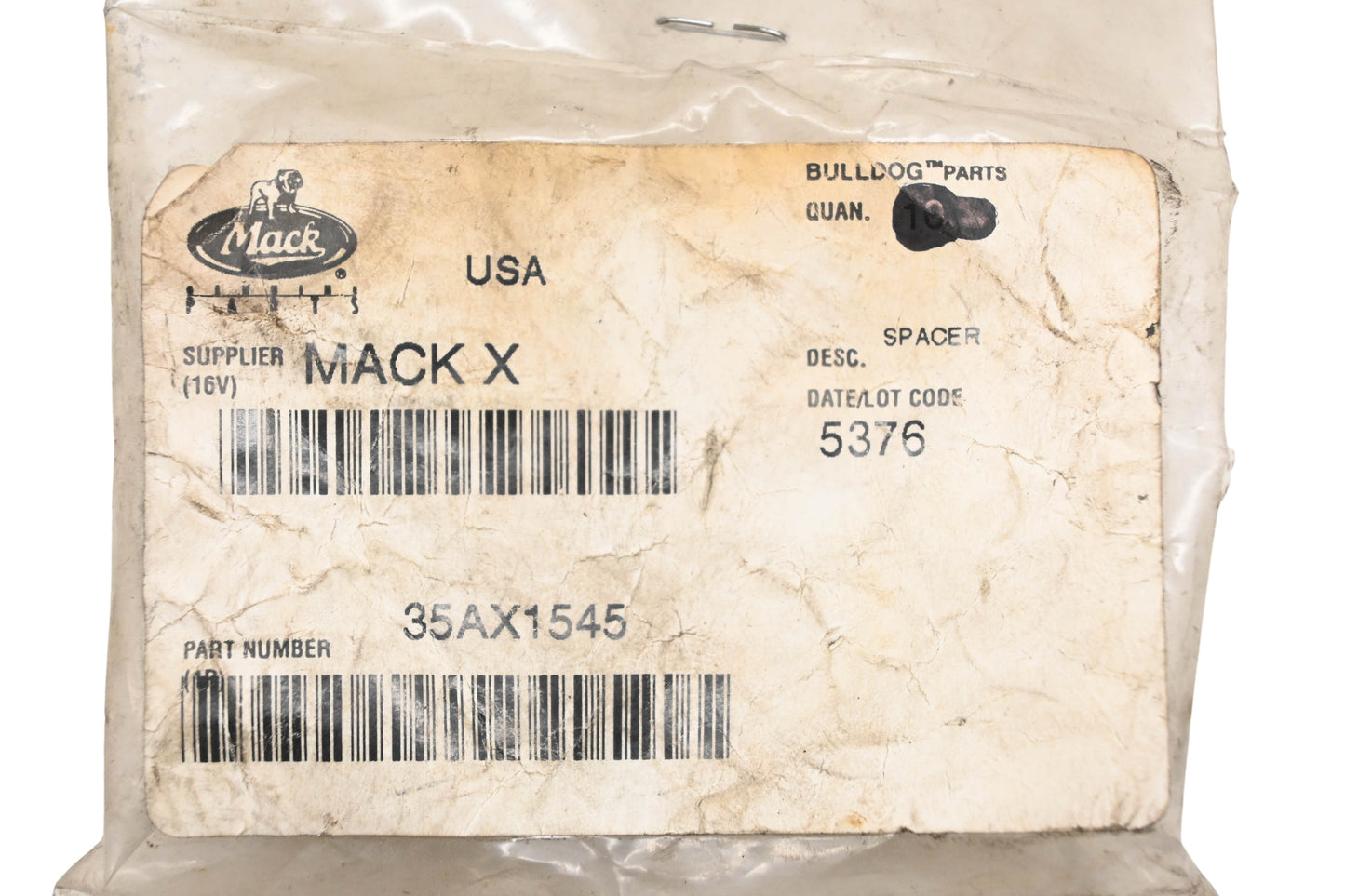 Mack 35AX1545 Spacer NOS