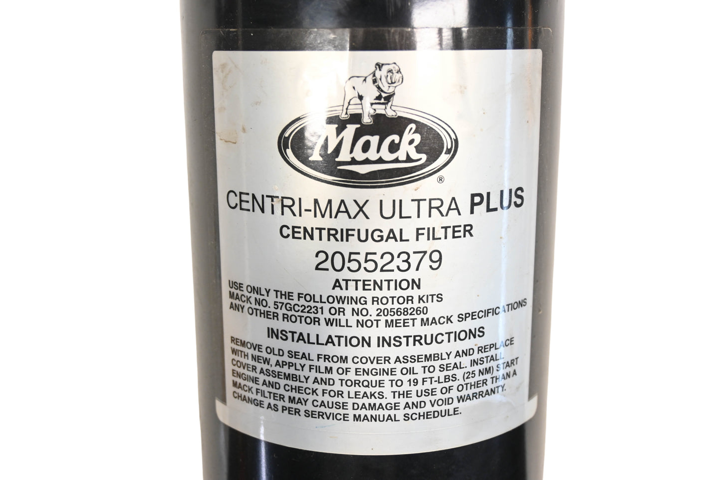 Mack 20552379 Oil Filter Housing Kit NOS