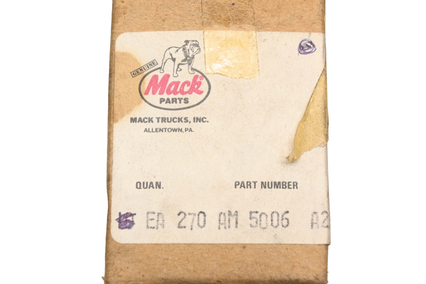 Mack 270AM5006 Washer NOS