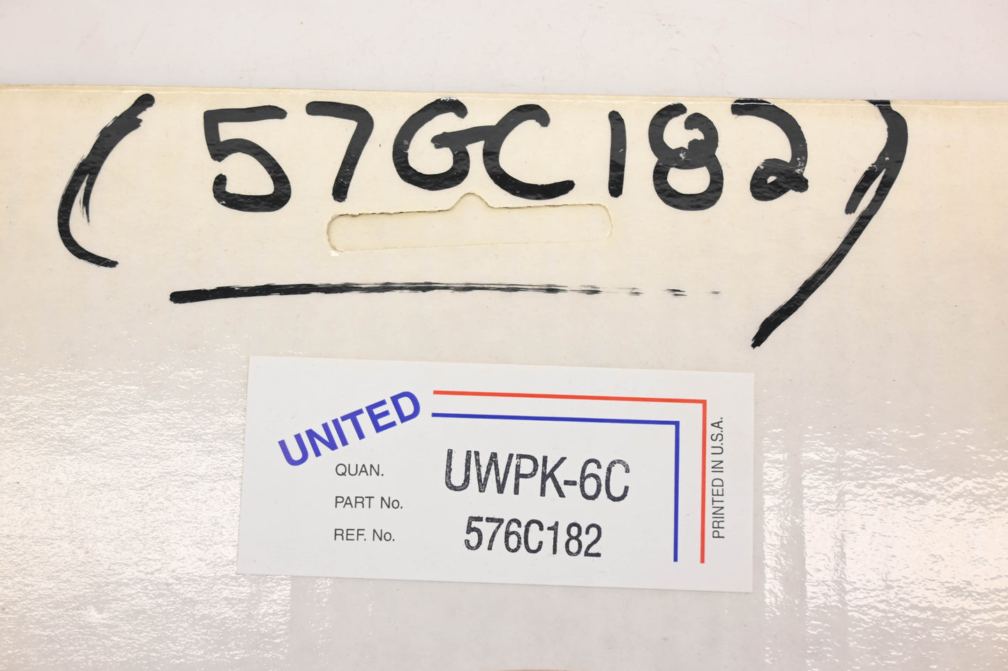 United UWPK-6C, 576C182, 576GC182 Gasket Kit NOS