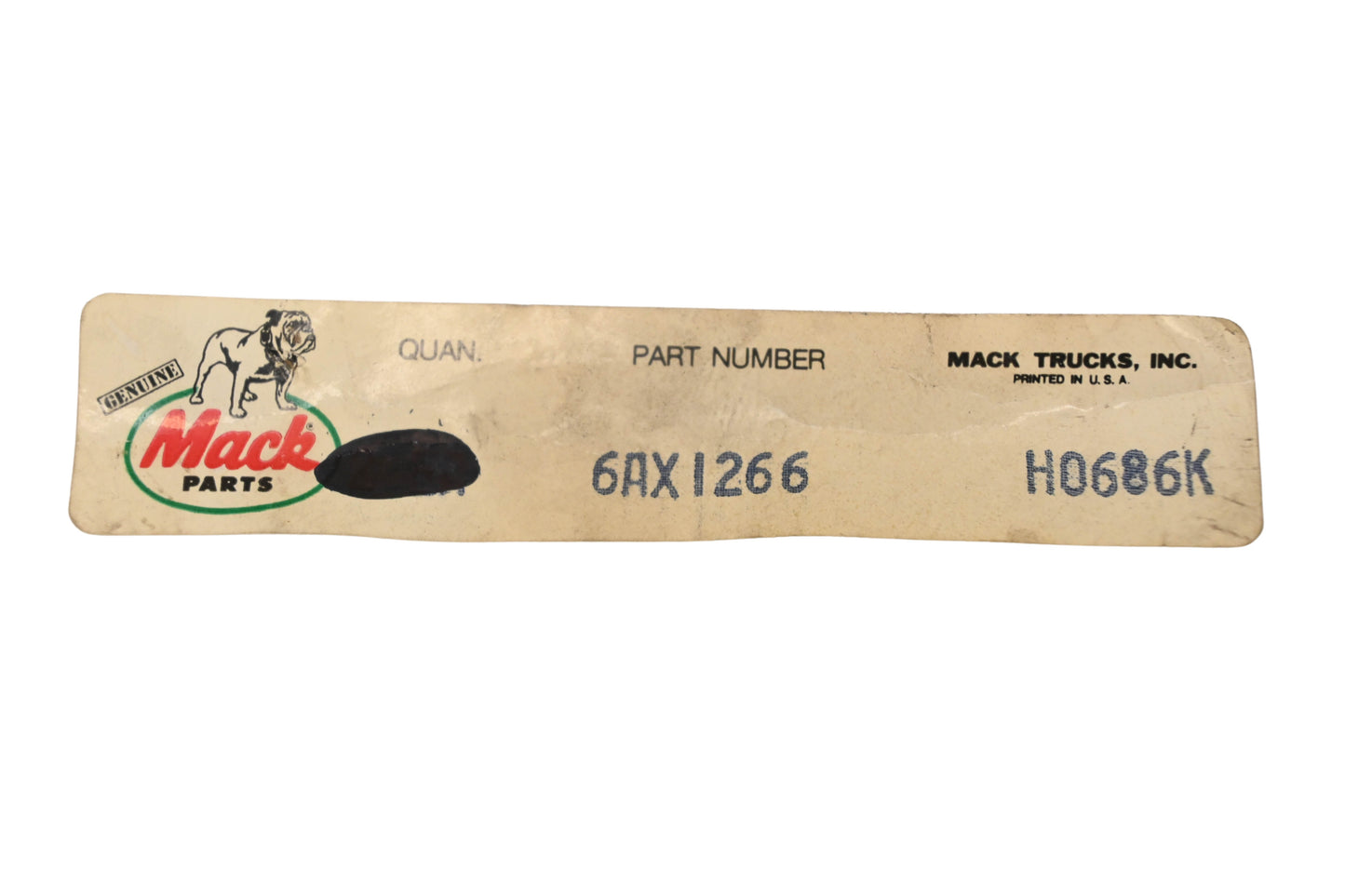 Mack 6AX1266, 25047646 Screw NOS