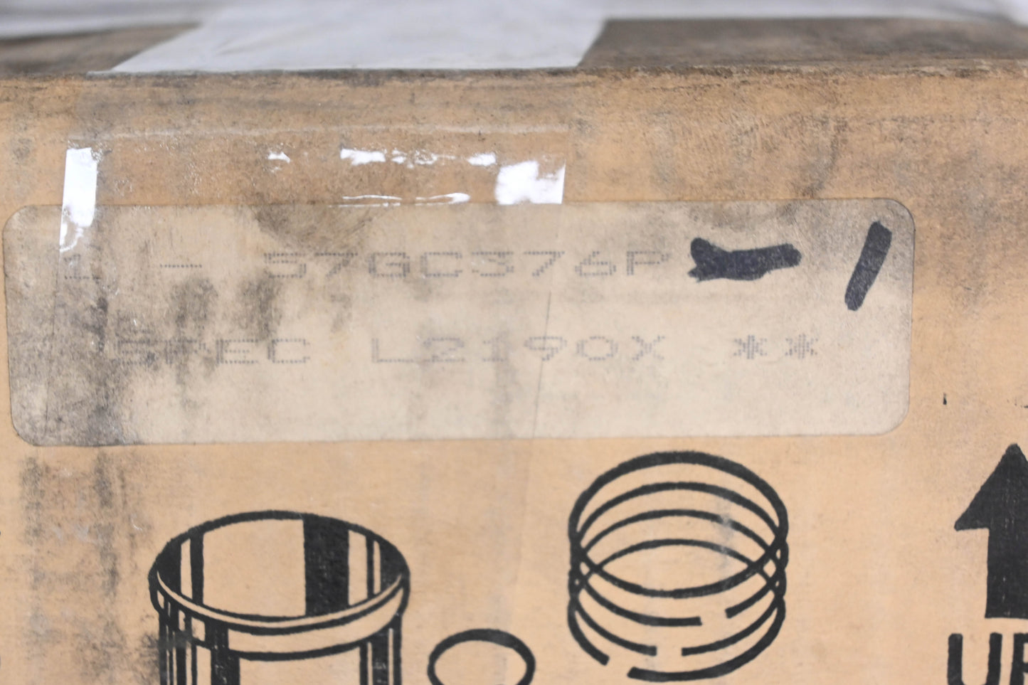 Mack 57GC376P1 Piston Cylinder NOS