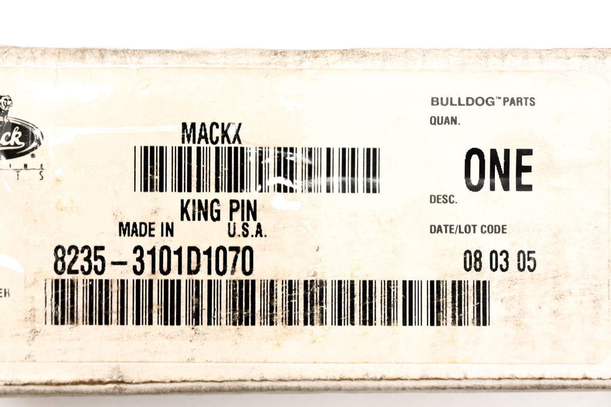 Mack 8235-3101D1070, 3101 D 1070 Meritor King Pin NOS