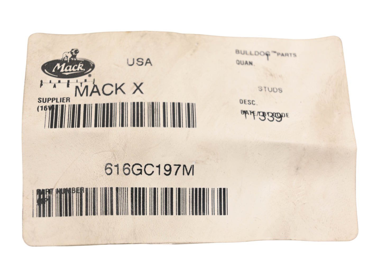 Mack 616GC197M Stud NOS