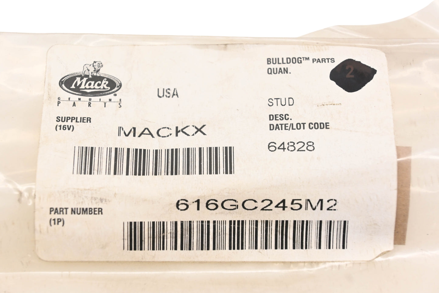 Mack 616GC245M2 Stud NOS