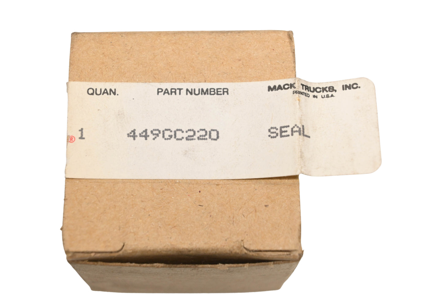 Mack 449GC220 Seal NOS