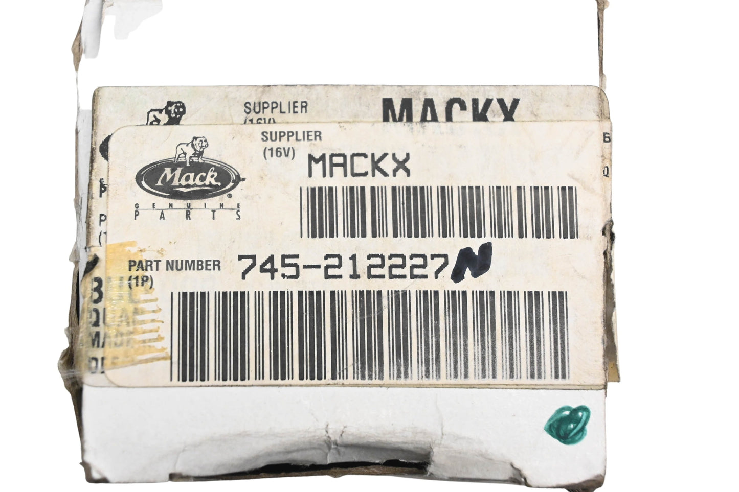 Mack 745-212227N, 745212227 Dummy Hose Coupling NOS