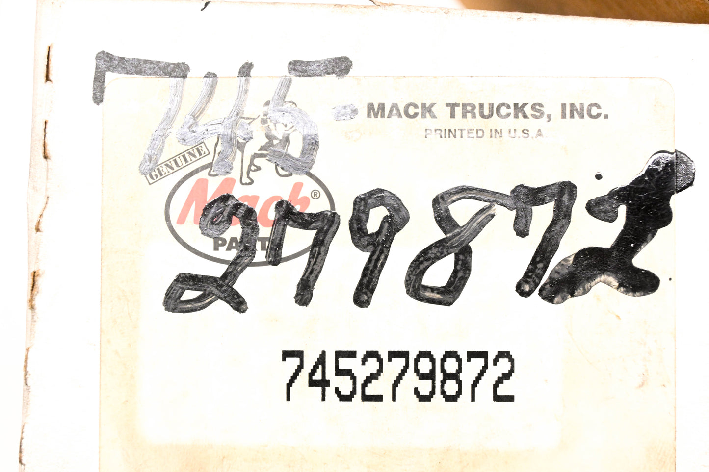 Mack 745-279872, 745279872, T-239649-E E-3 Foot Brake Valve NOS