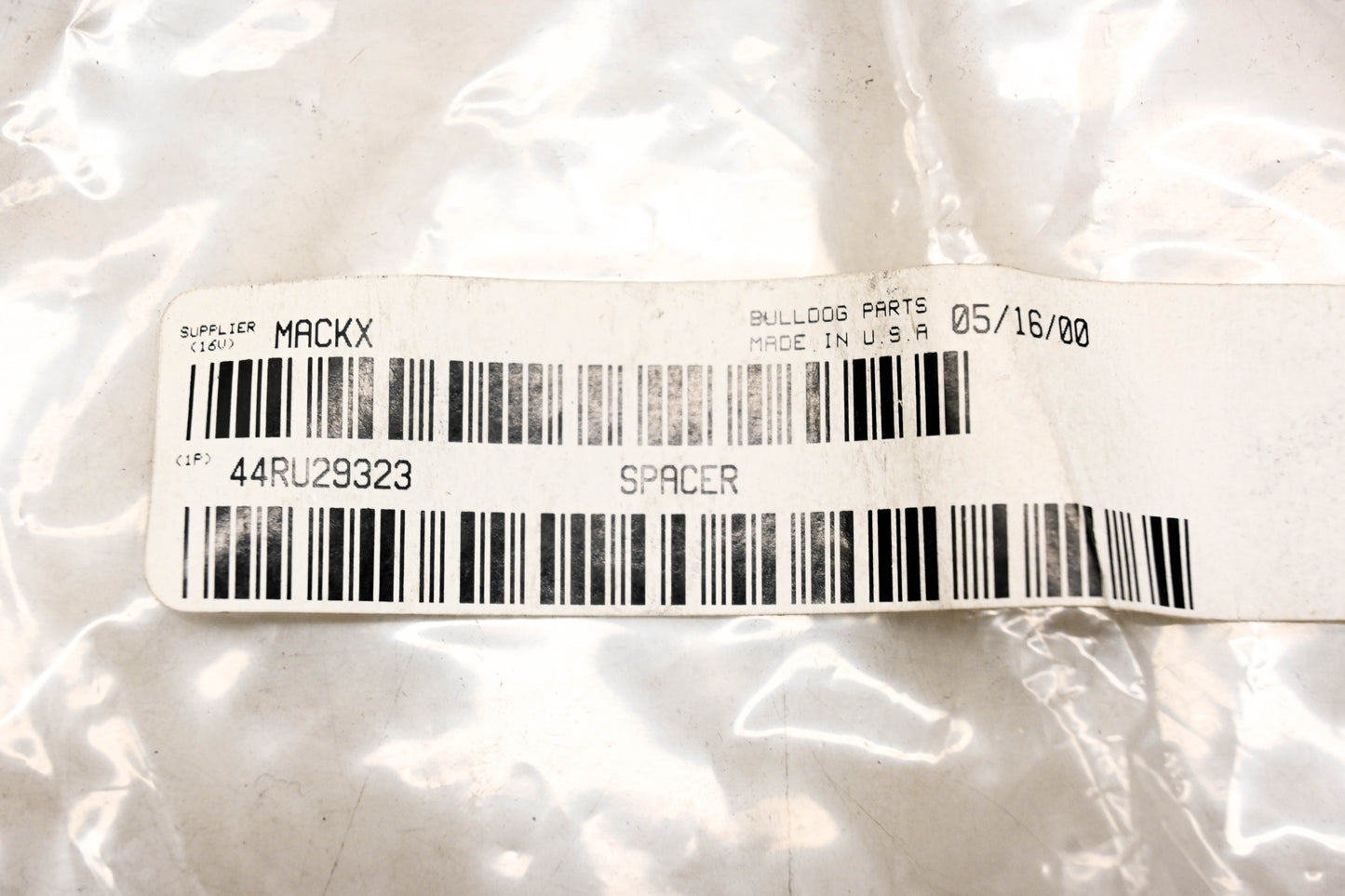 Mack 44RU29323 Spacer Plate NOS