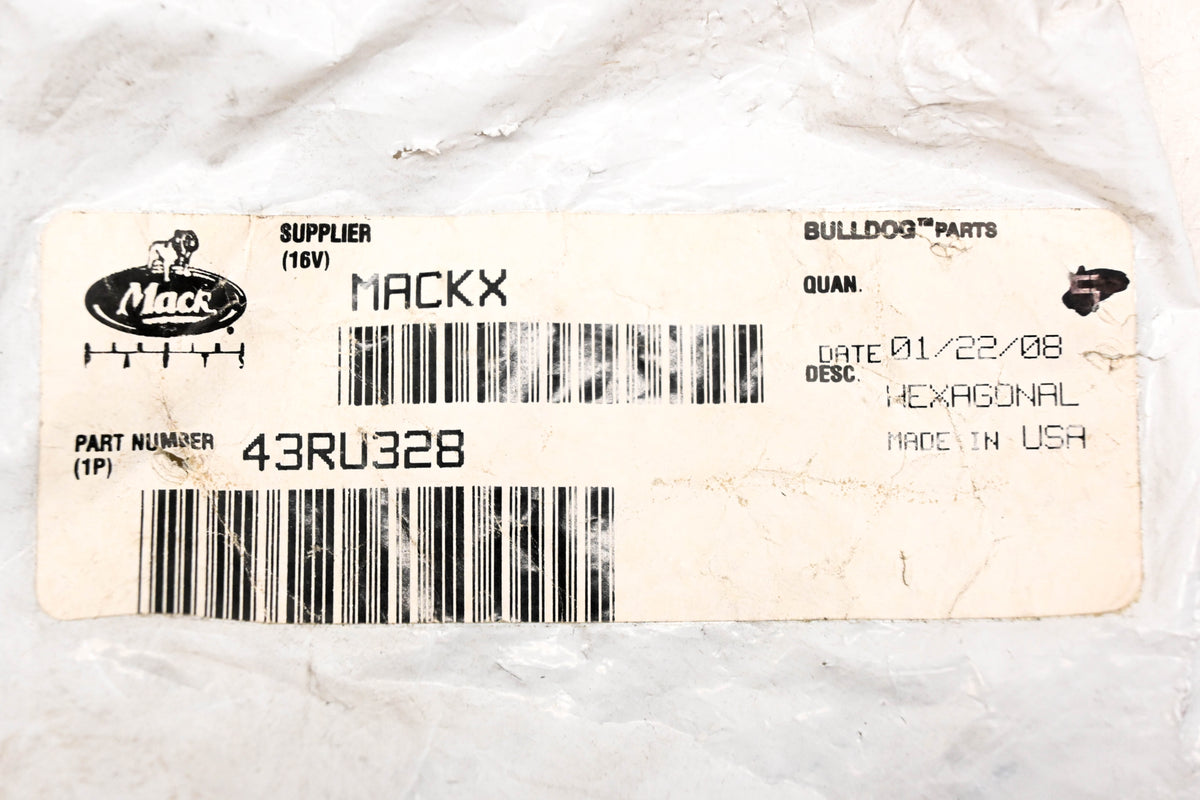 Mack 43RU328 Hexagonal Lock Nut NOS