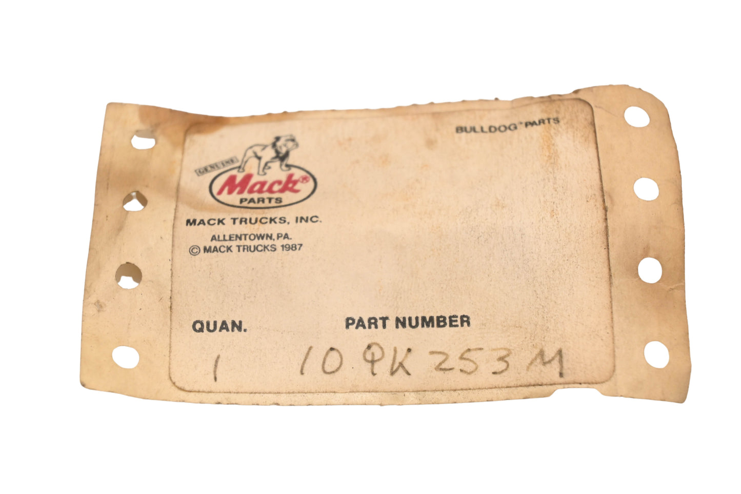 Mack 10QK253M, 25163867 Bushing NOS