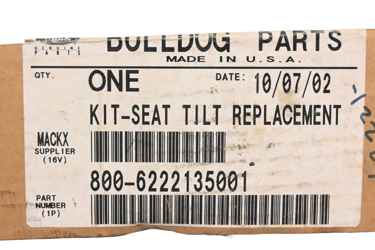 Mack 800-6222135001 Bostrom Seat Tilt Replacement Kit NOS