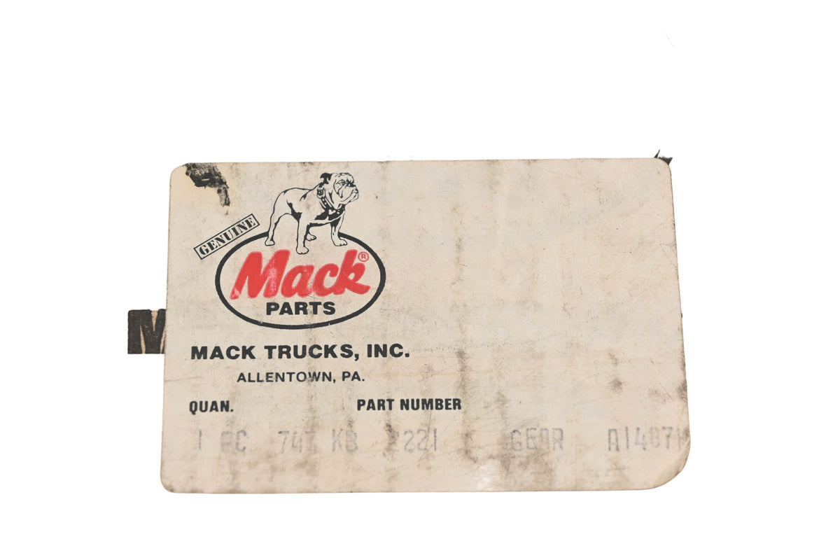 Mack 747KB2221 Gear NOS