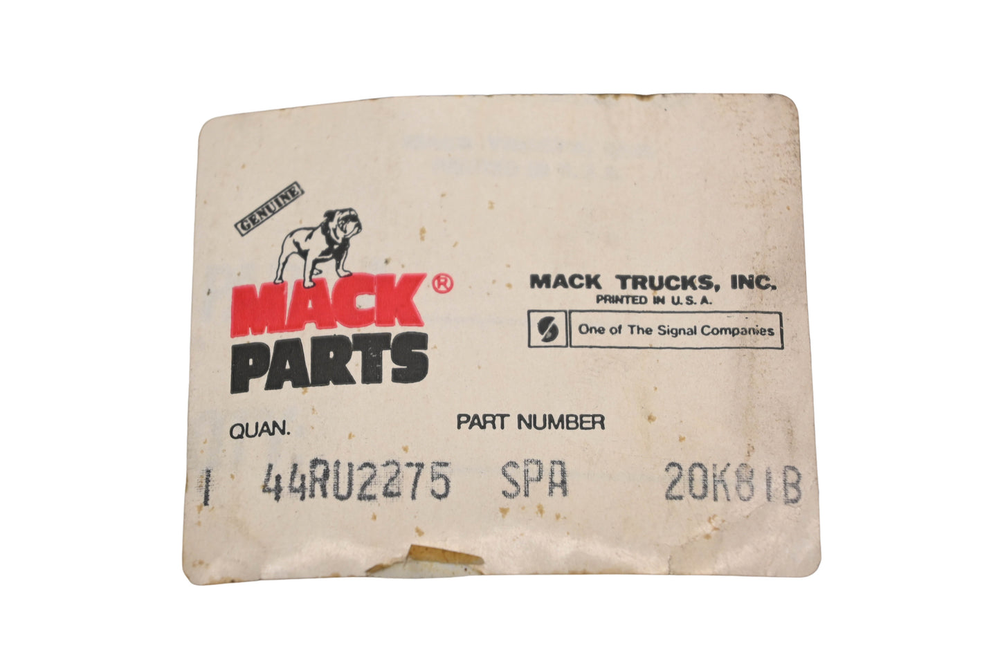 Mack 44RU2275 Spacer NOS