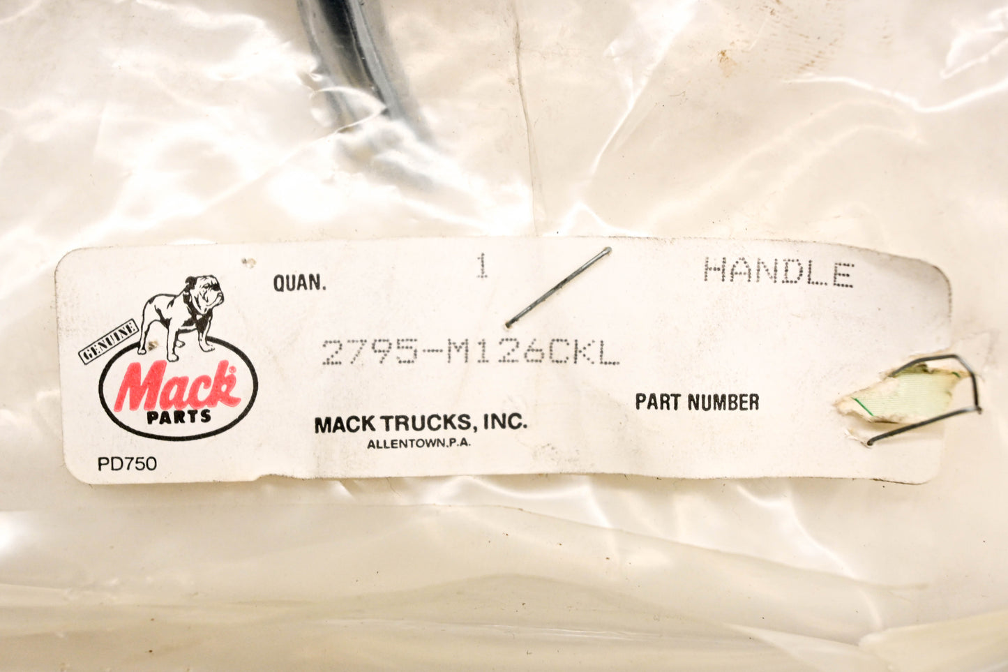Mack 2795-M126CKL Handle Kit NOS