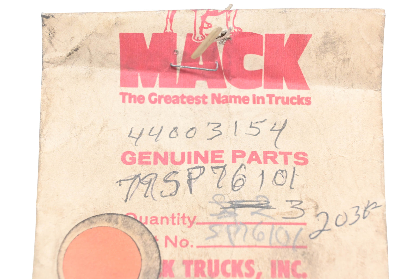Mack 79SP76101, 44003154 Spring NOS