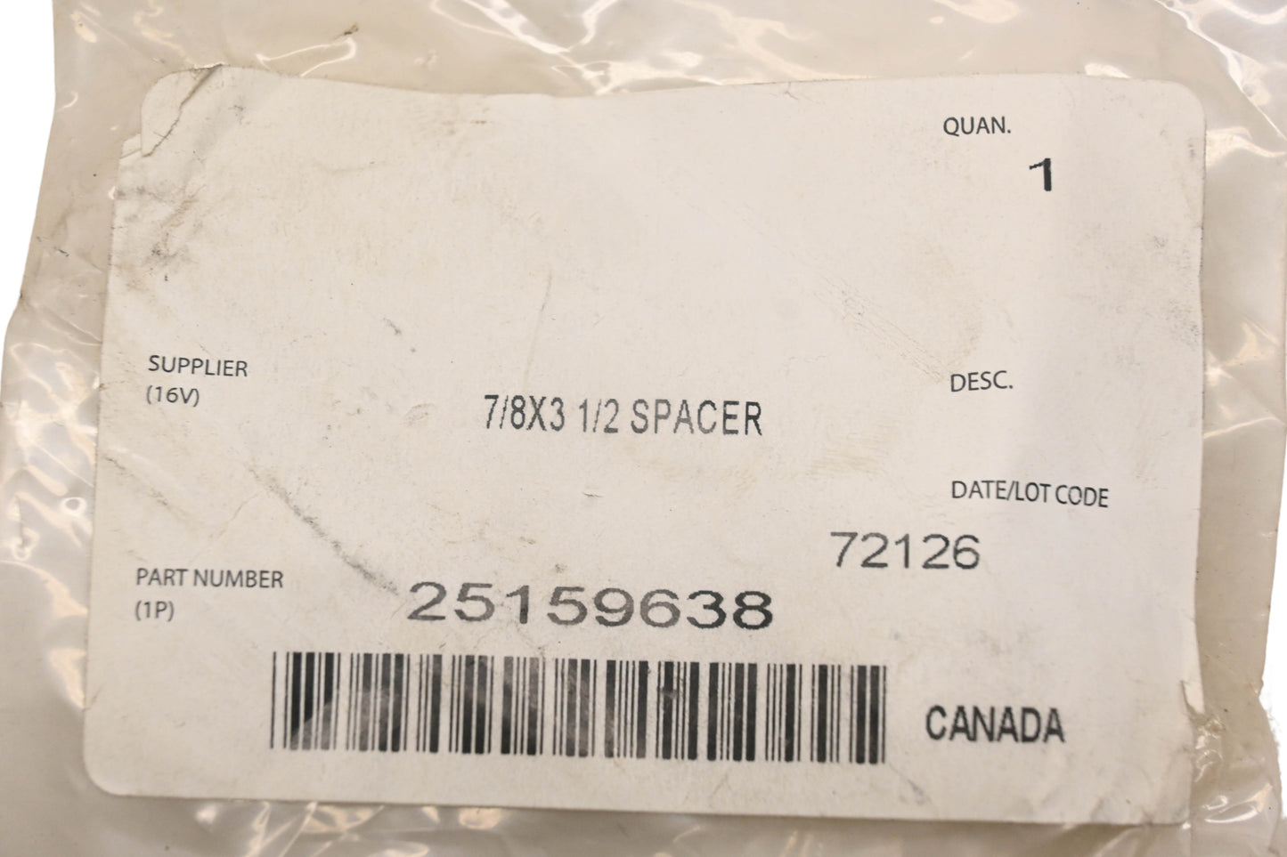 Mack 25159638 Spacer NOS