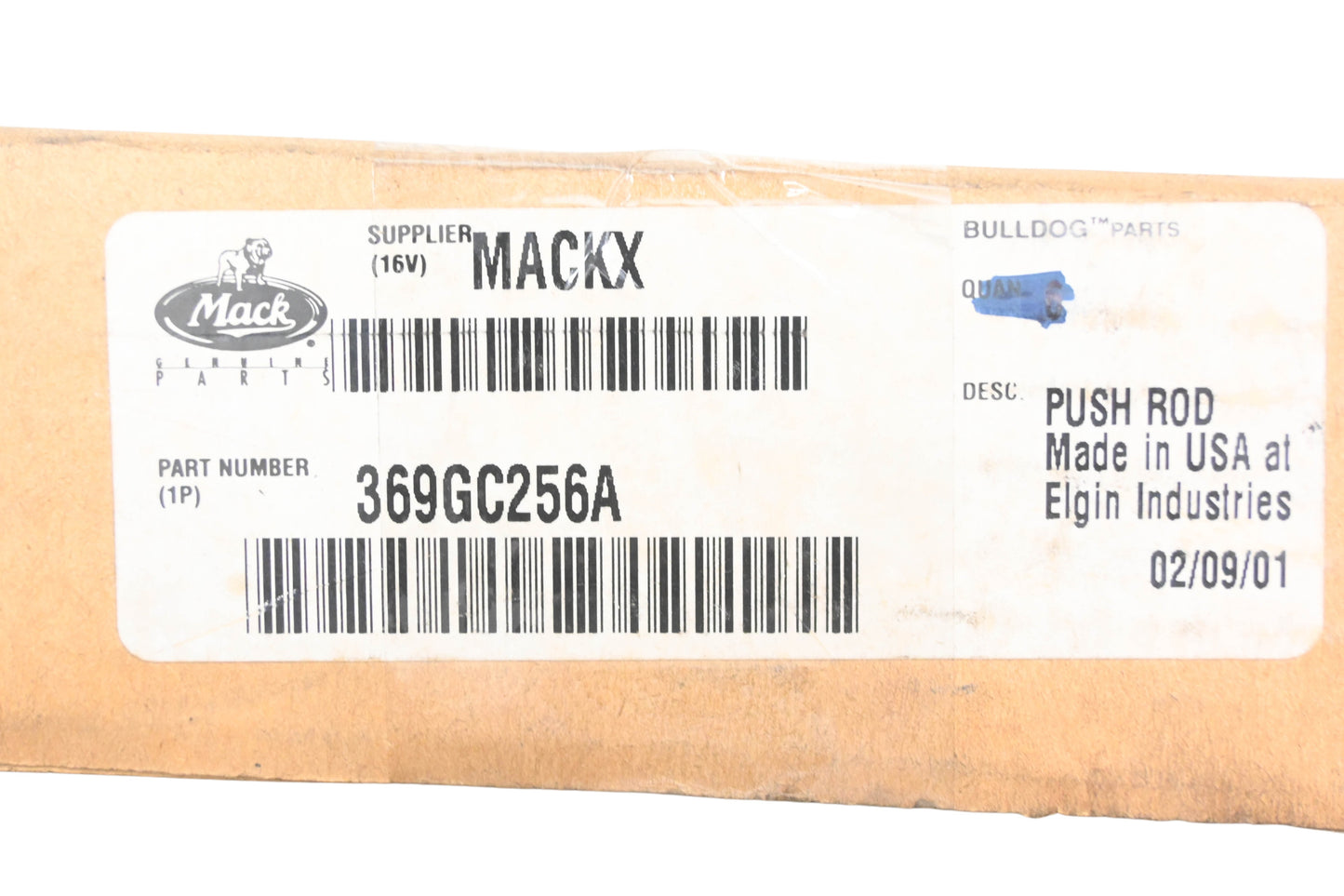 Mack 369GC256A Push Rod NOS
