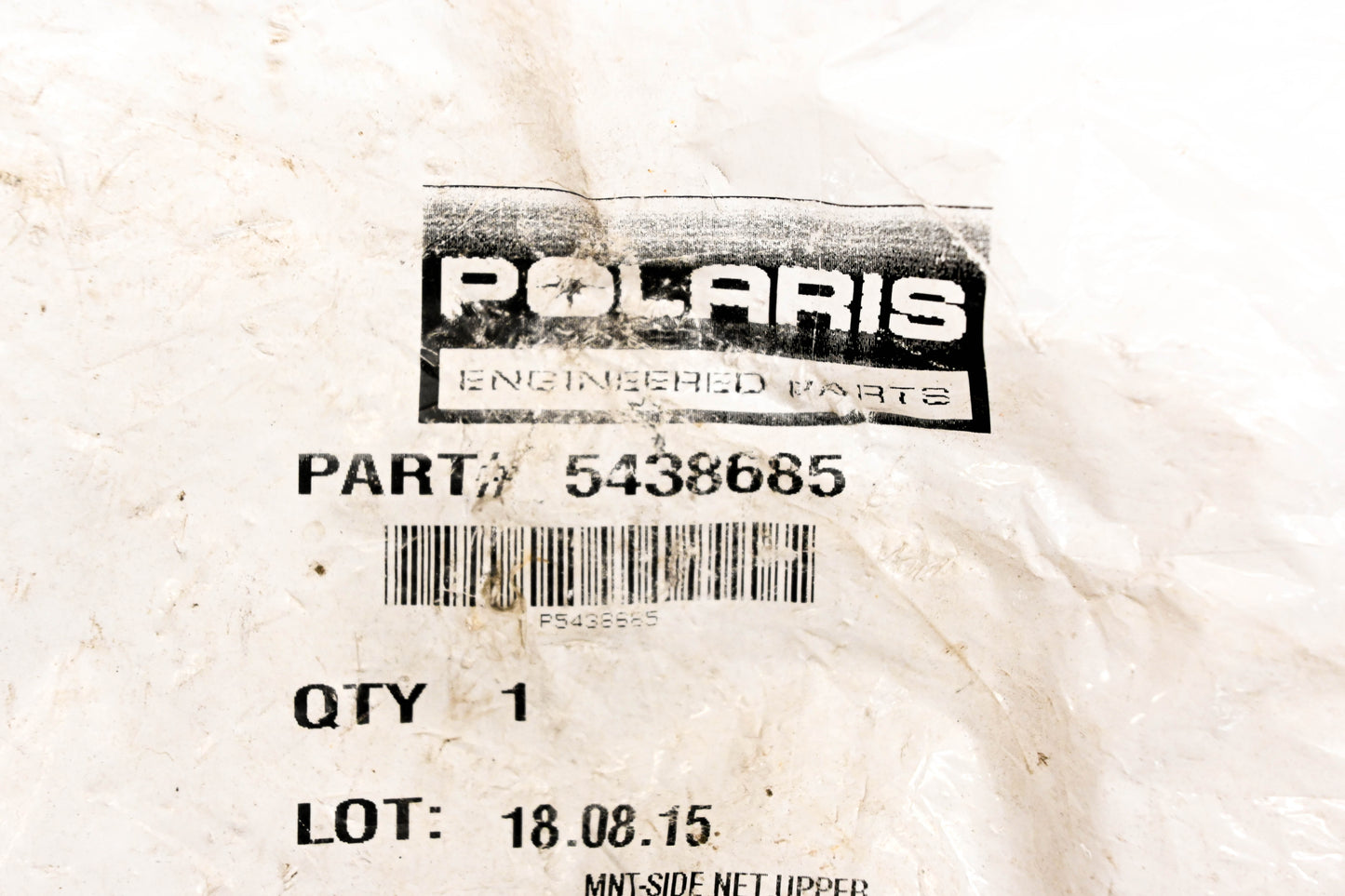 Polaris 5438685 Upper Side Net Mount NOS