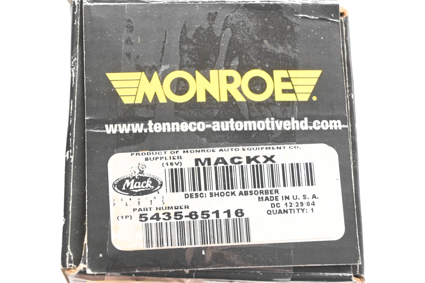 Mack 5435-65116, 543565116 Monroe Gas-Magnum 65 Shock Absorber NOS