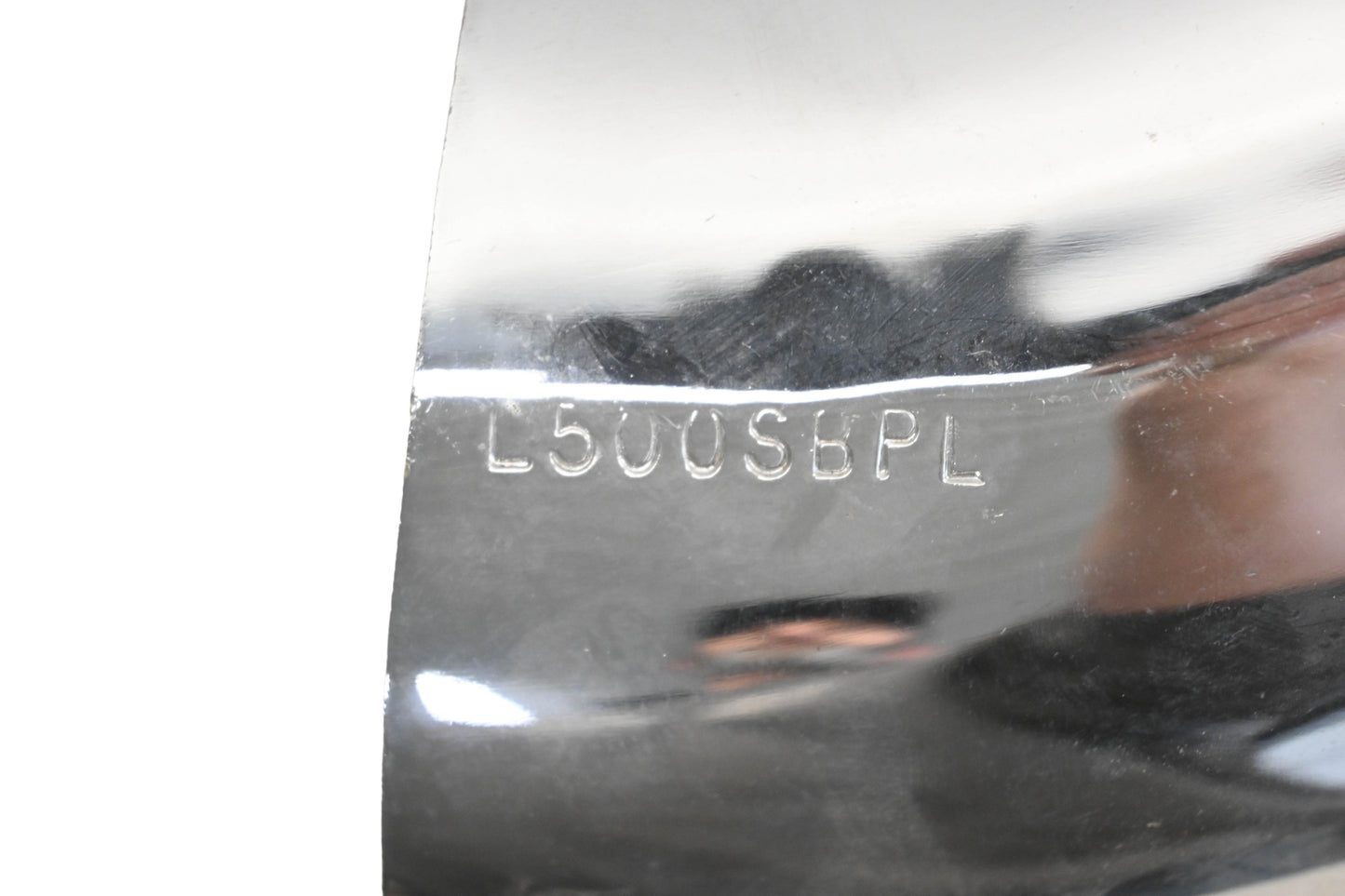 Aftermarket L500SBPL Chrome 5"x8.5" Elbow Pipe NOS