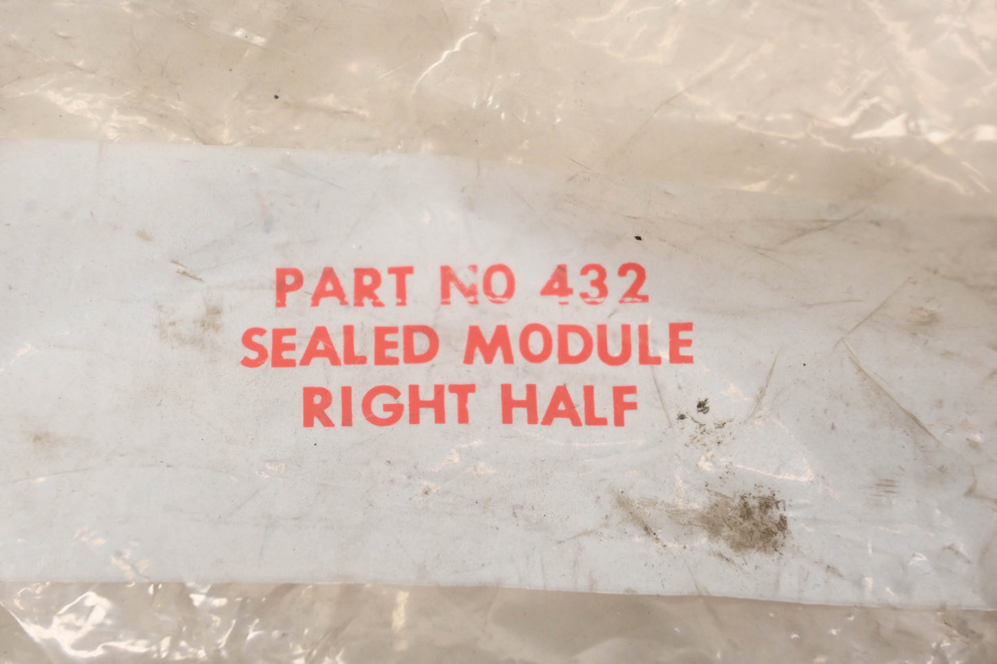 Peterson 432, PM-432 Red Right Signal Marker Housing NOS