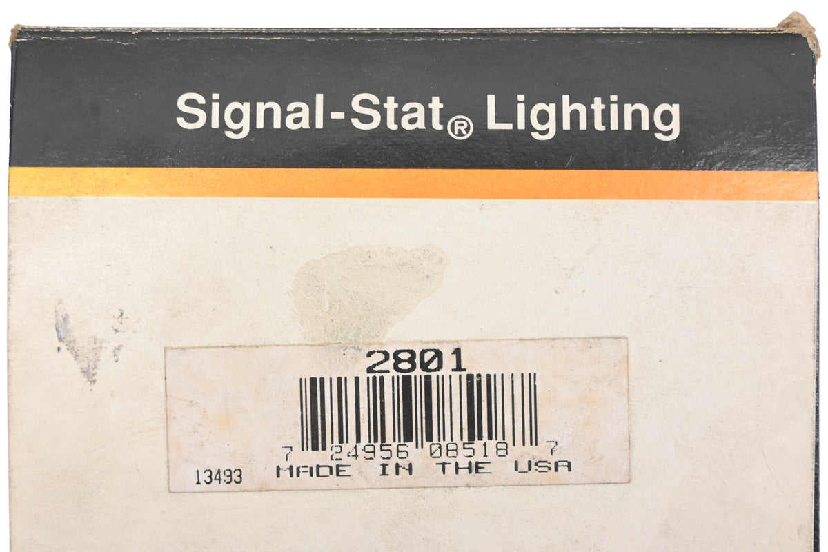 Signal-Stat 2801 Red Amber Signal Marker Kit NOS