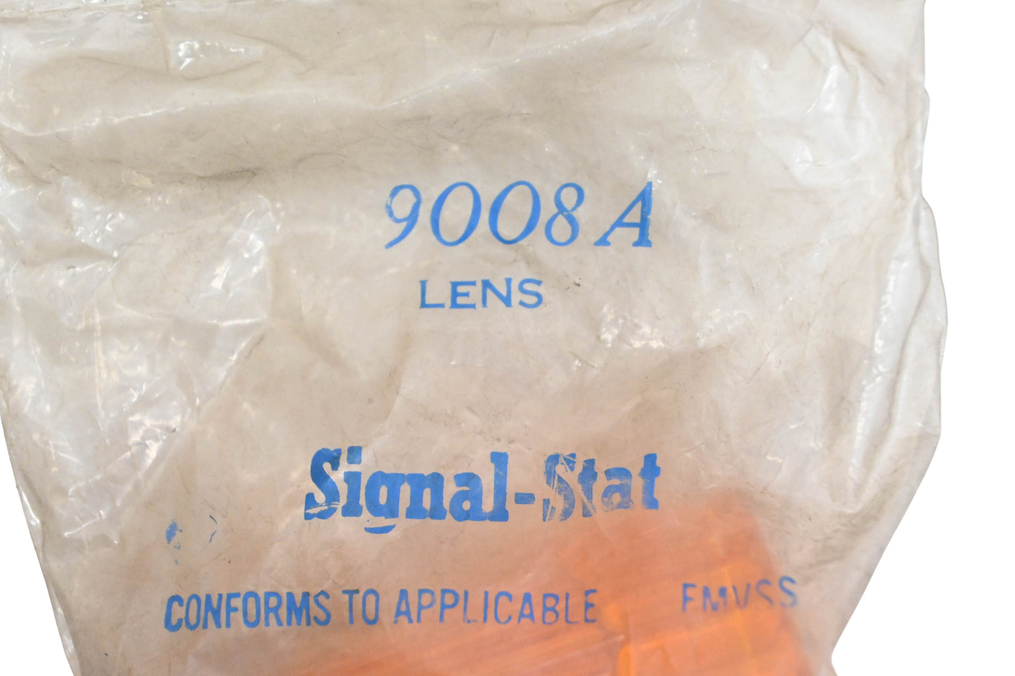 Signal-Stat 9008A Amber Bullet Marker Lens NOS