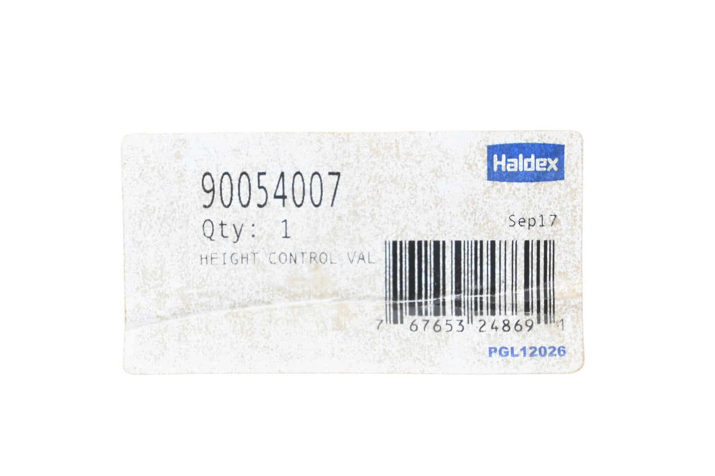 Haldex 90054007 Air Height Leveling Control Valve Kit NOS