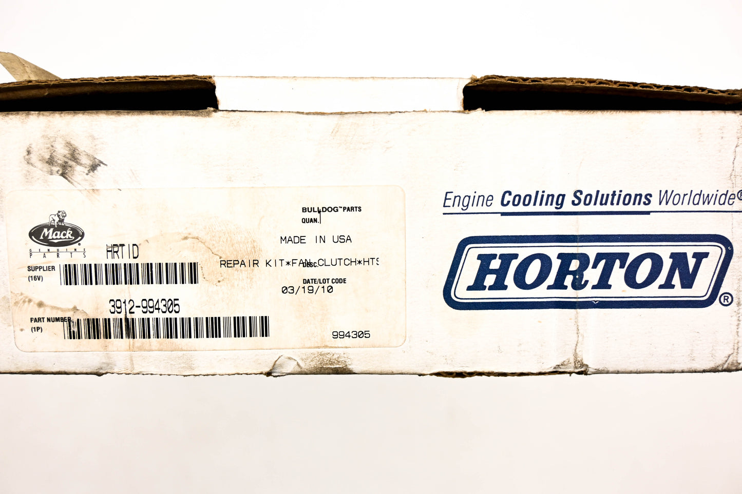 Mack 3912-994305 Horton Clutch Repair NOS