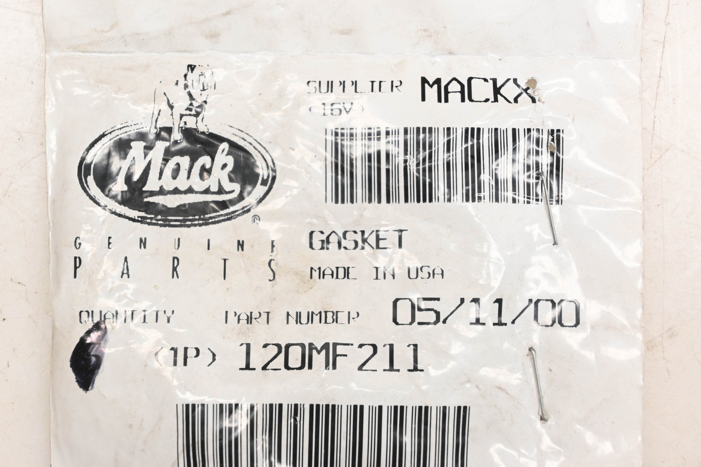 Mack 120MF211 Gasket NOS