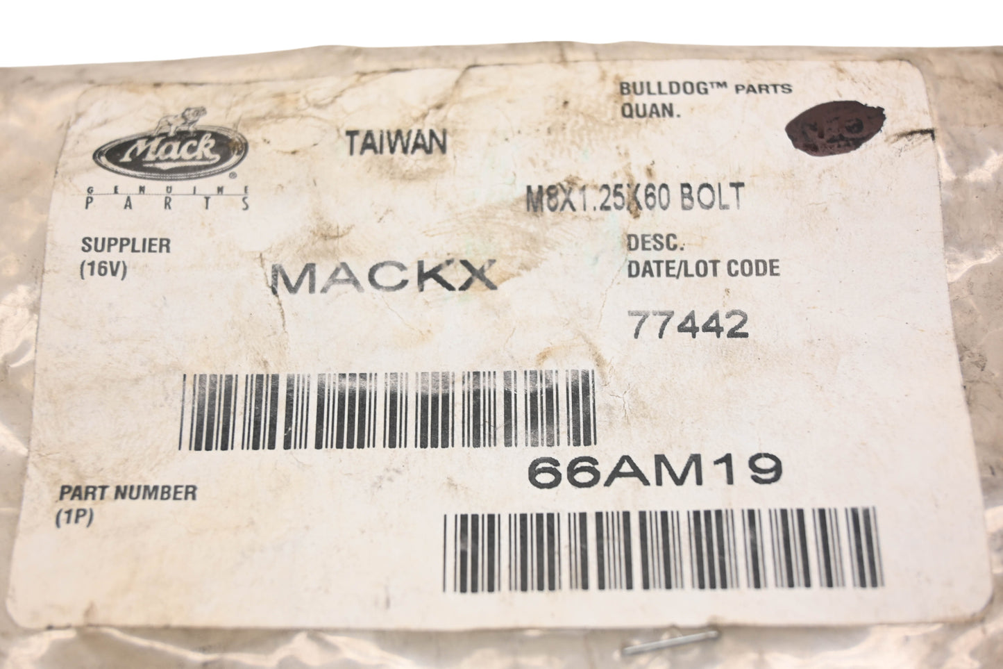 Mack 66AM19 Bolt NOS