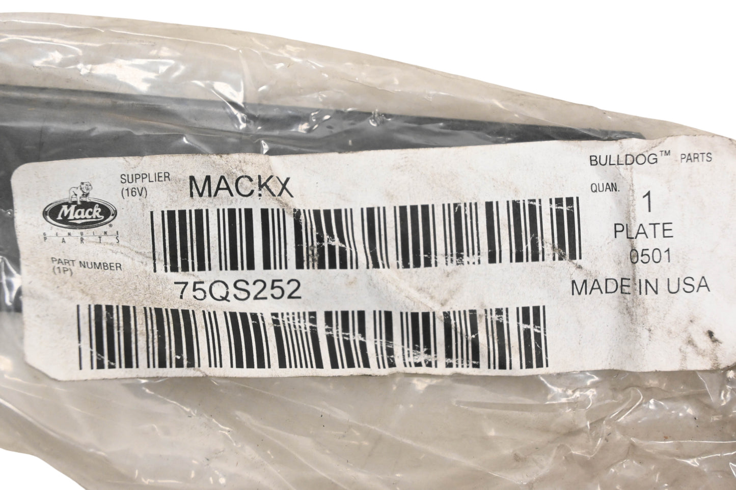 Mack 75QS252 Mirror Bracket NOS