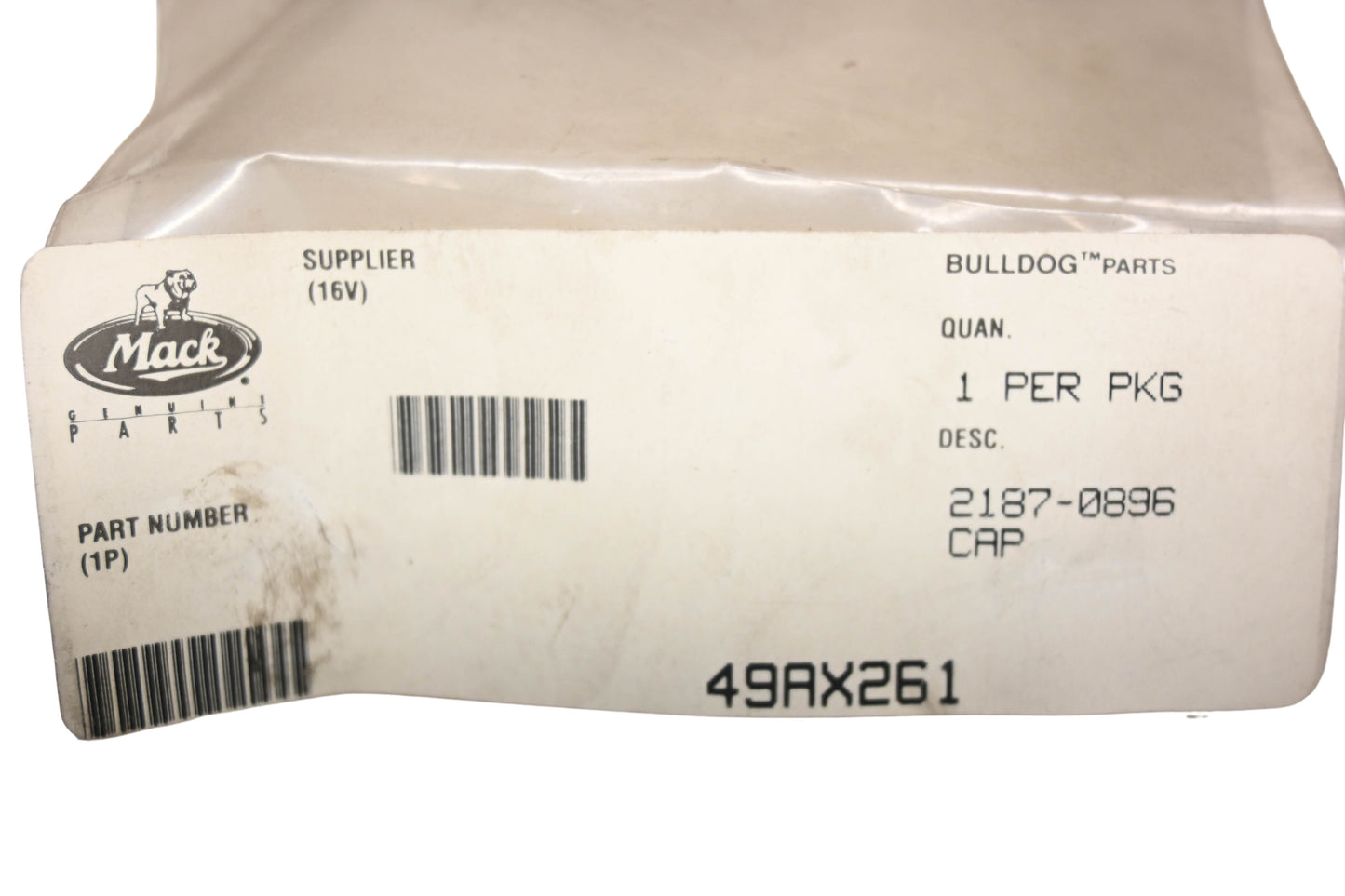 Mack 49AX261 Plug NOS