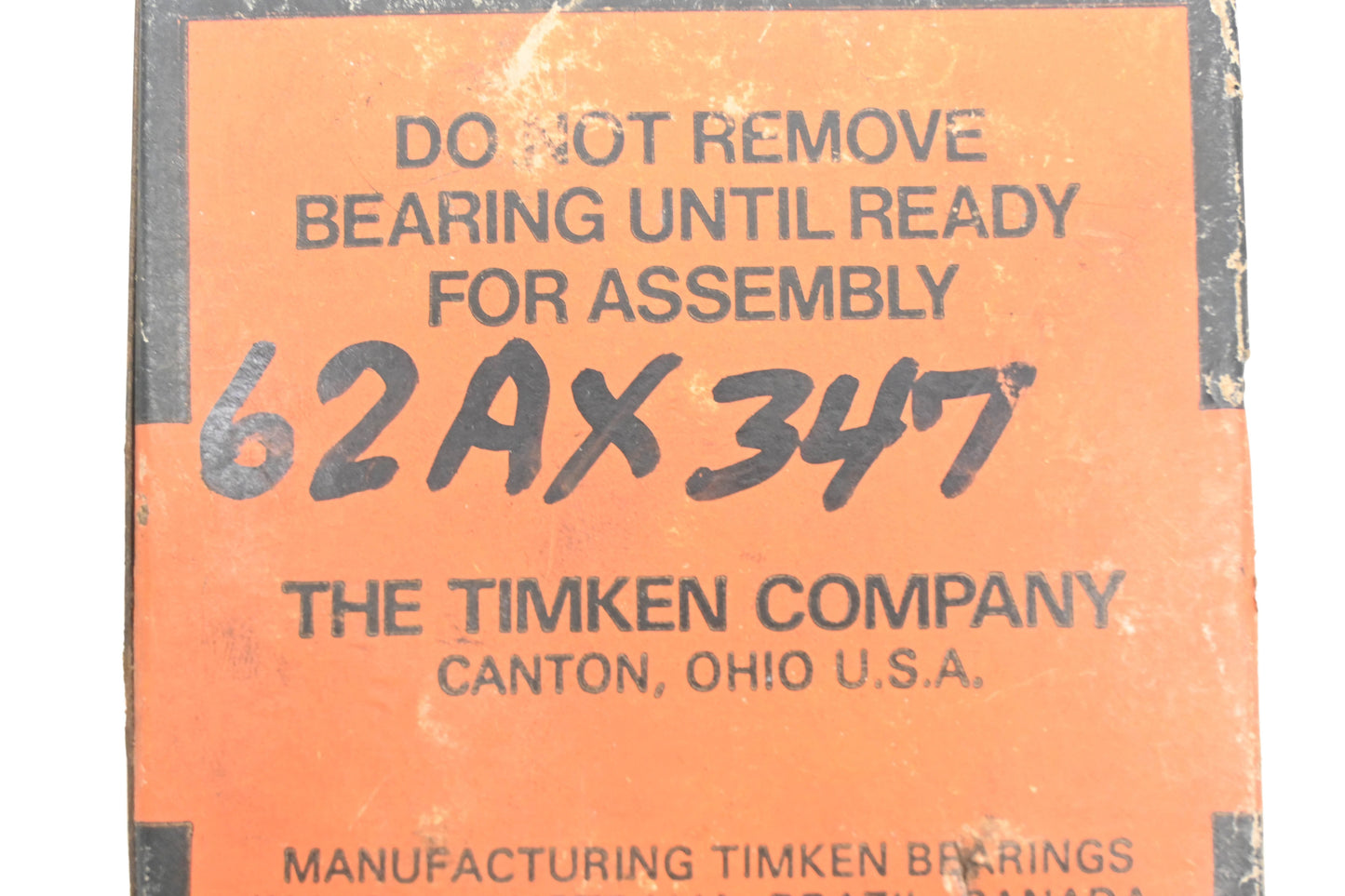 Timken 3979, 62AX347 Bearing Cone NOS