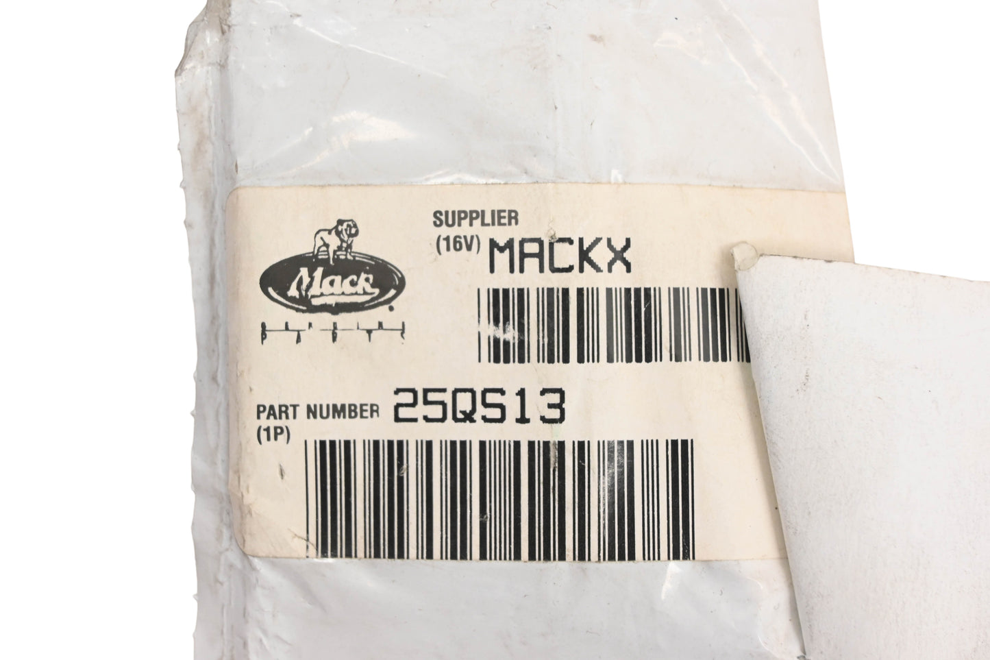 Mack 25QS13 Plate NOS