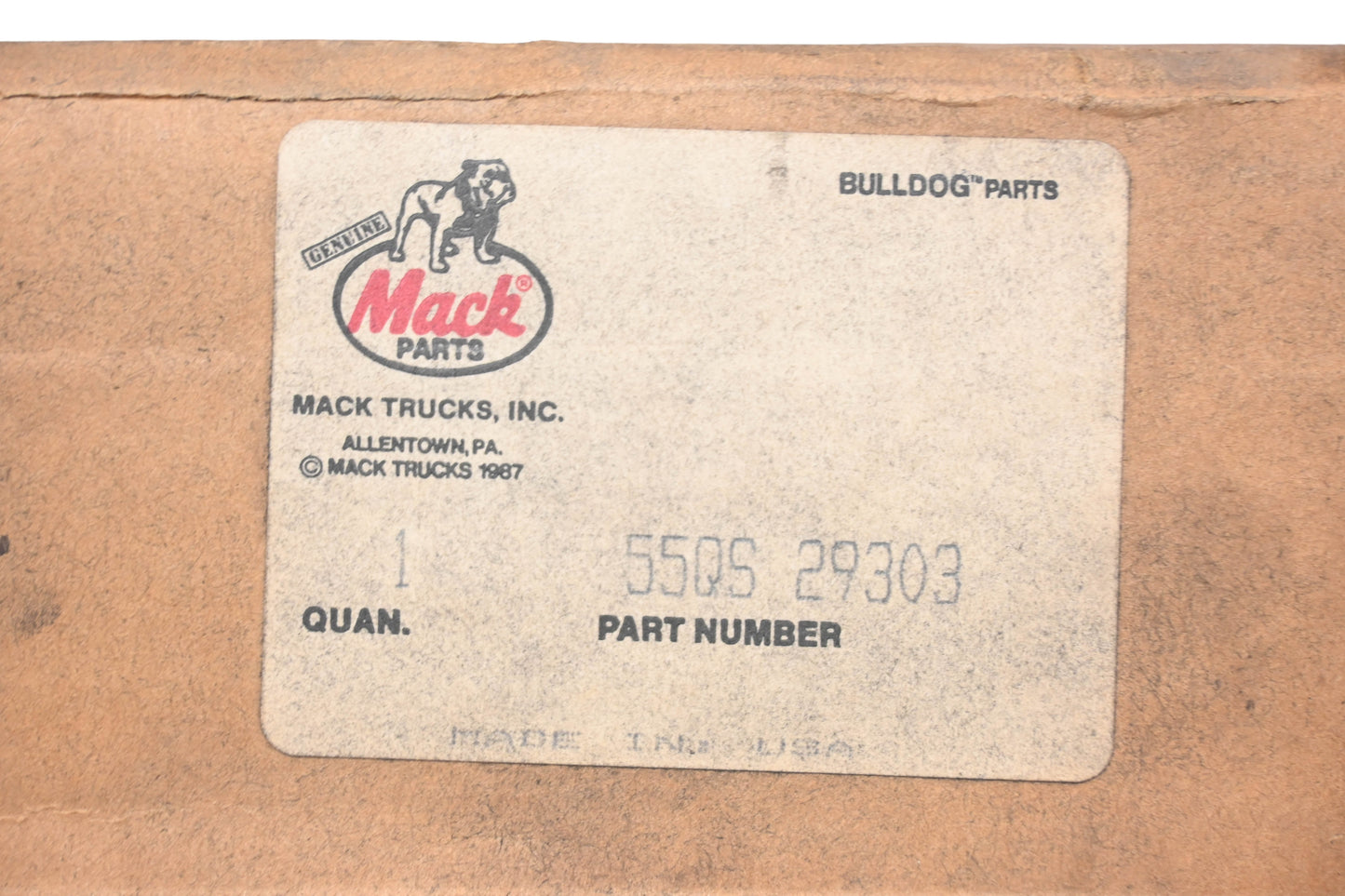 Mack 55QS29303 Door Handle Assembly NOS