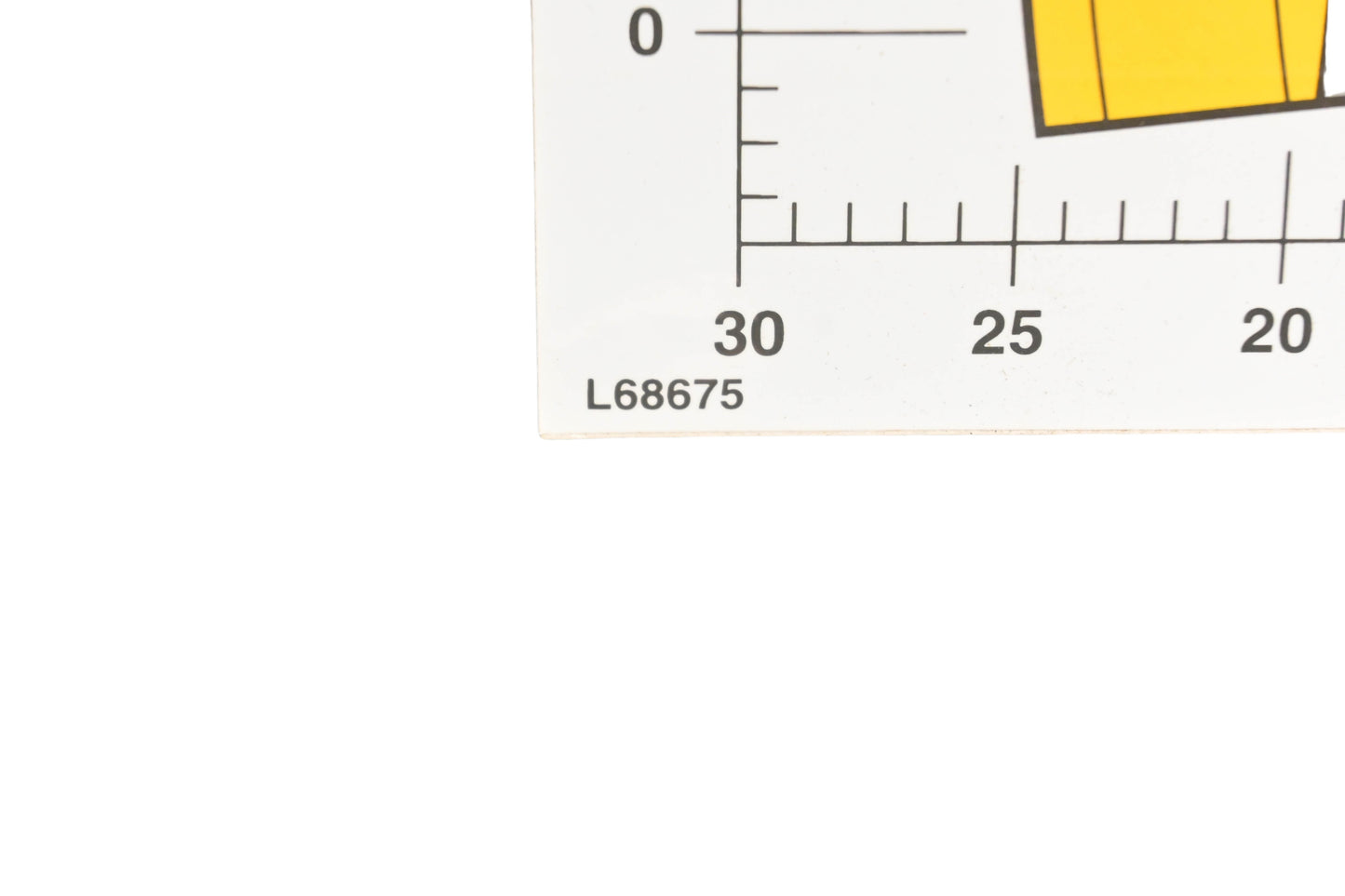Gehl L68675 Chart #553 Decal NOS