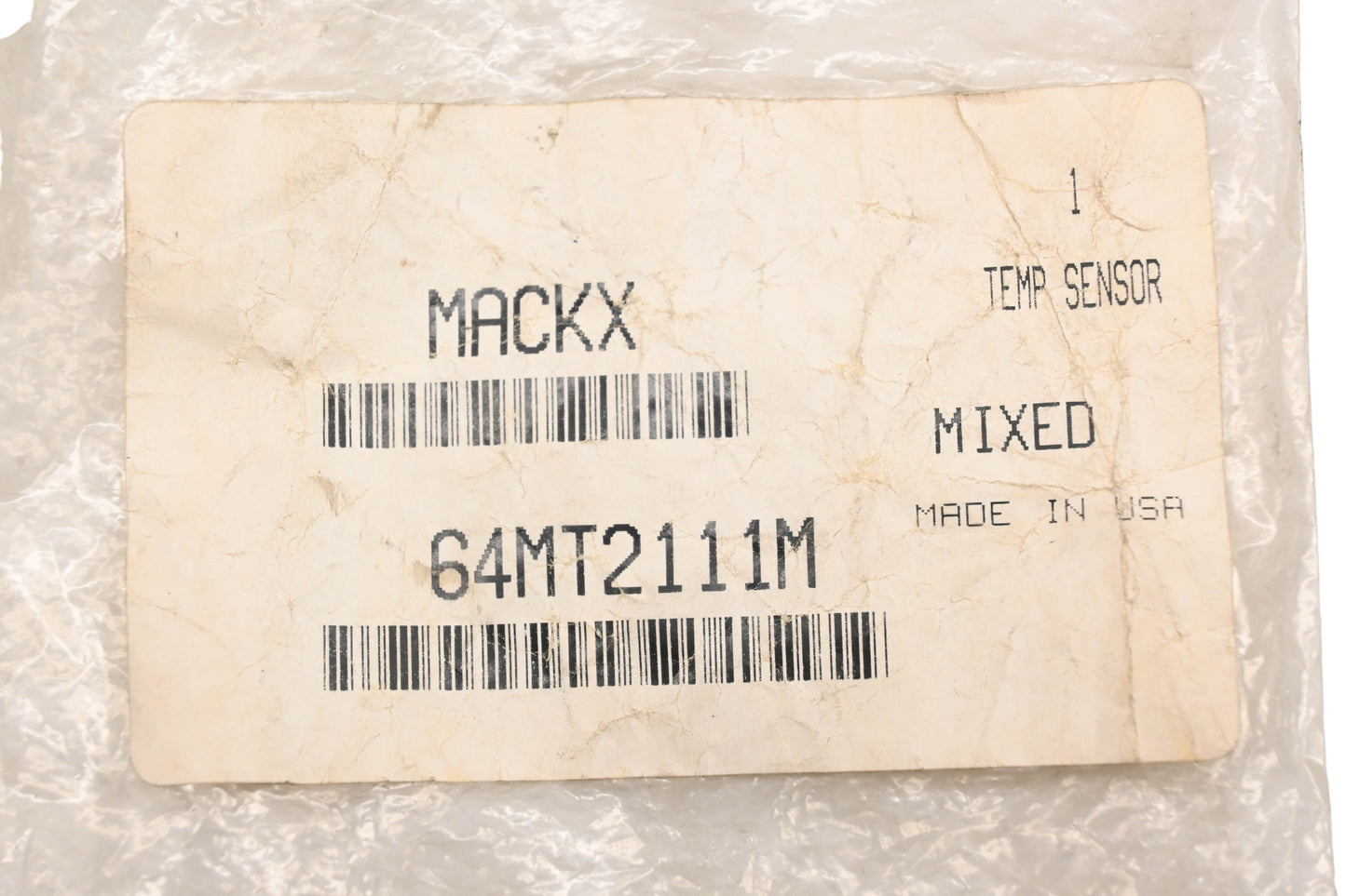 Mack 64MT2111M Boost Temperature Sensor NOS