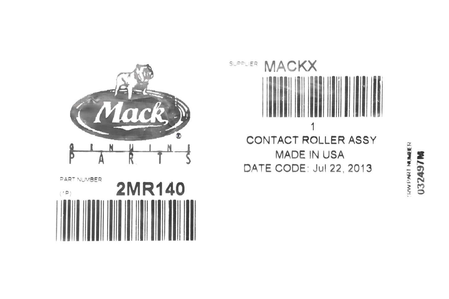Mack 2MR140 Horn Relay Roller Contact NOS