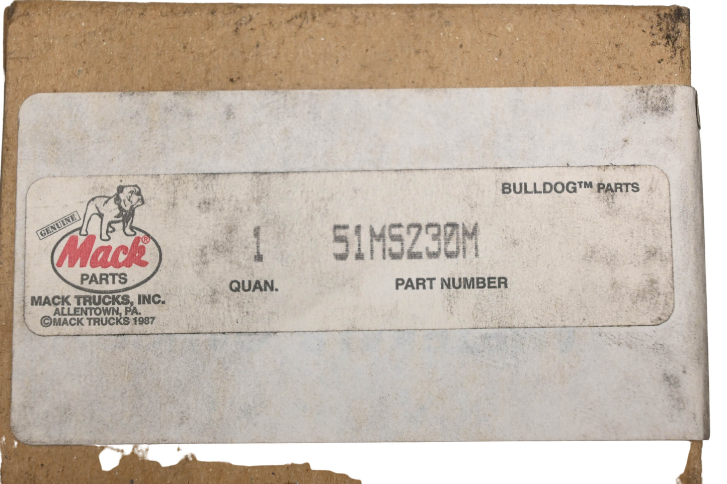 Mack 51MS230M, 160000 Voltmeter Gauge NOS