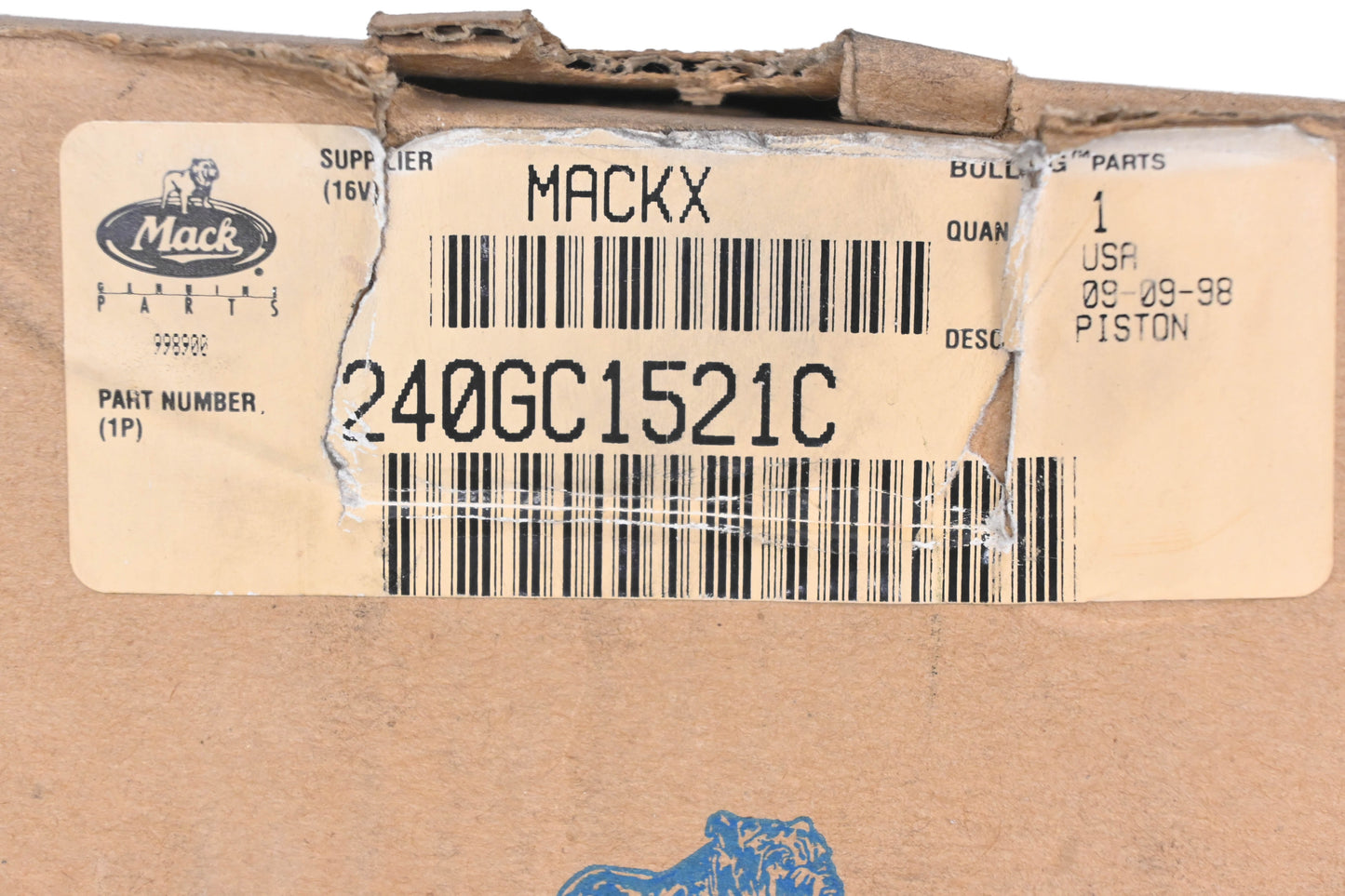 Mack 240GC1521C Piston Kit NOS