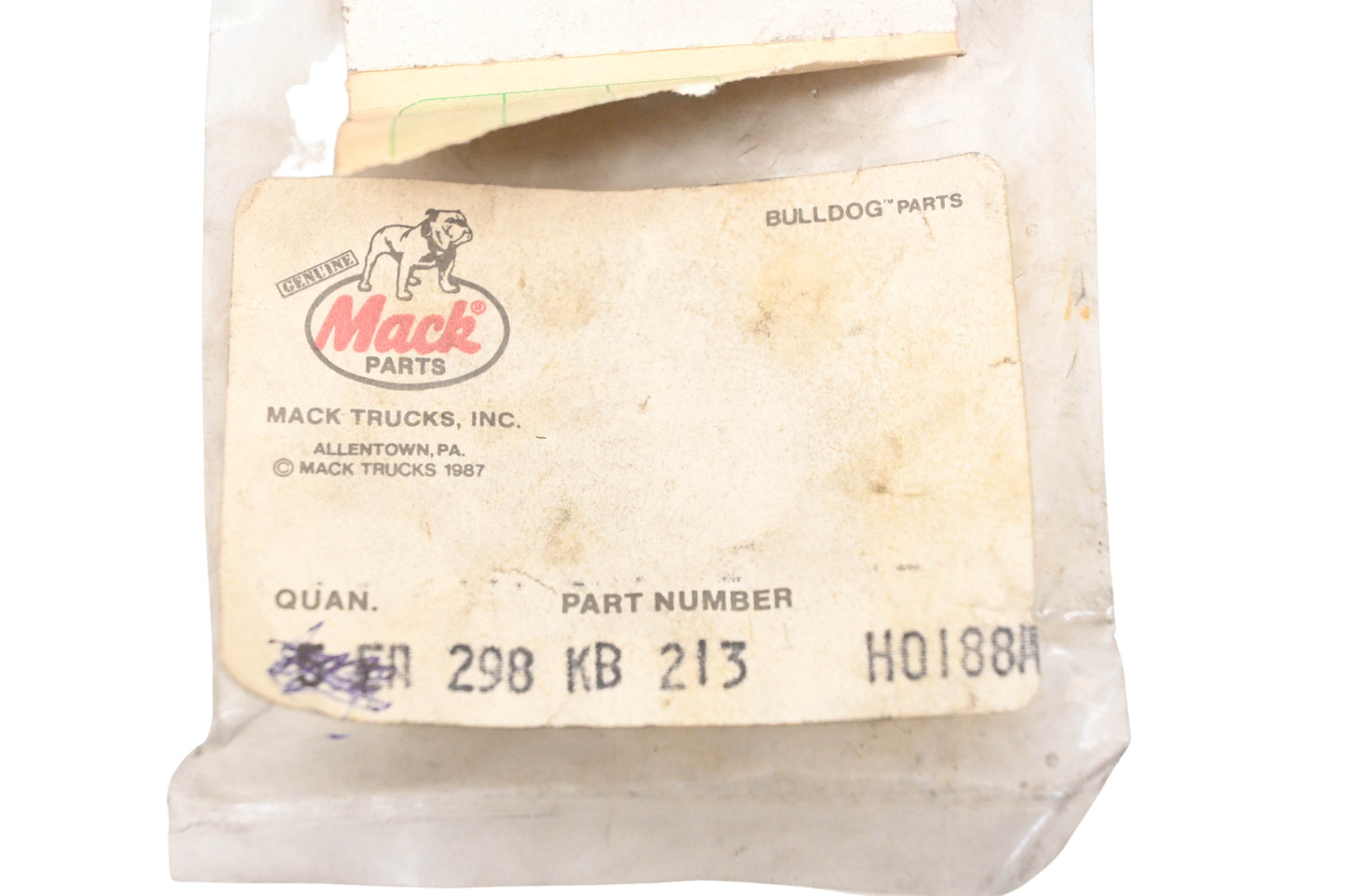 Mack 298KB213 Clamp NOS