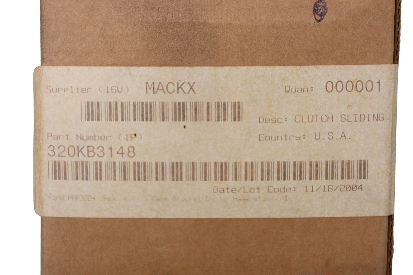 Mack 320KB3148, 3148, 25132729 Sliding Clutch Gear NOS