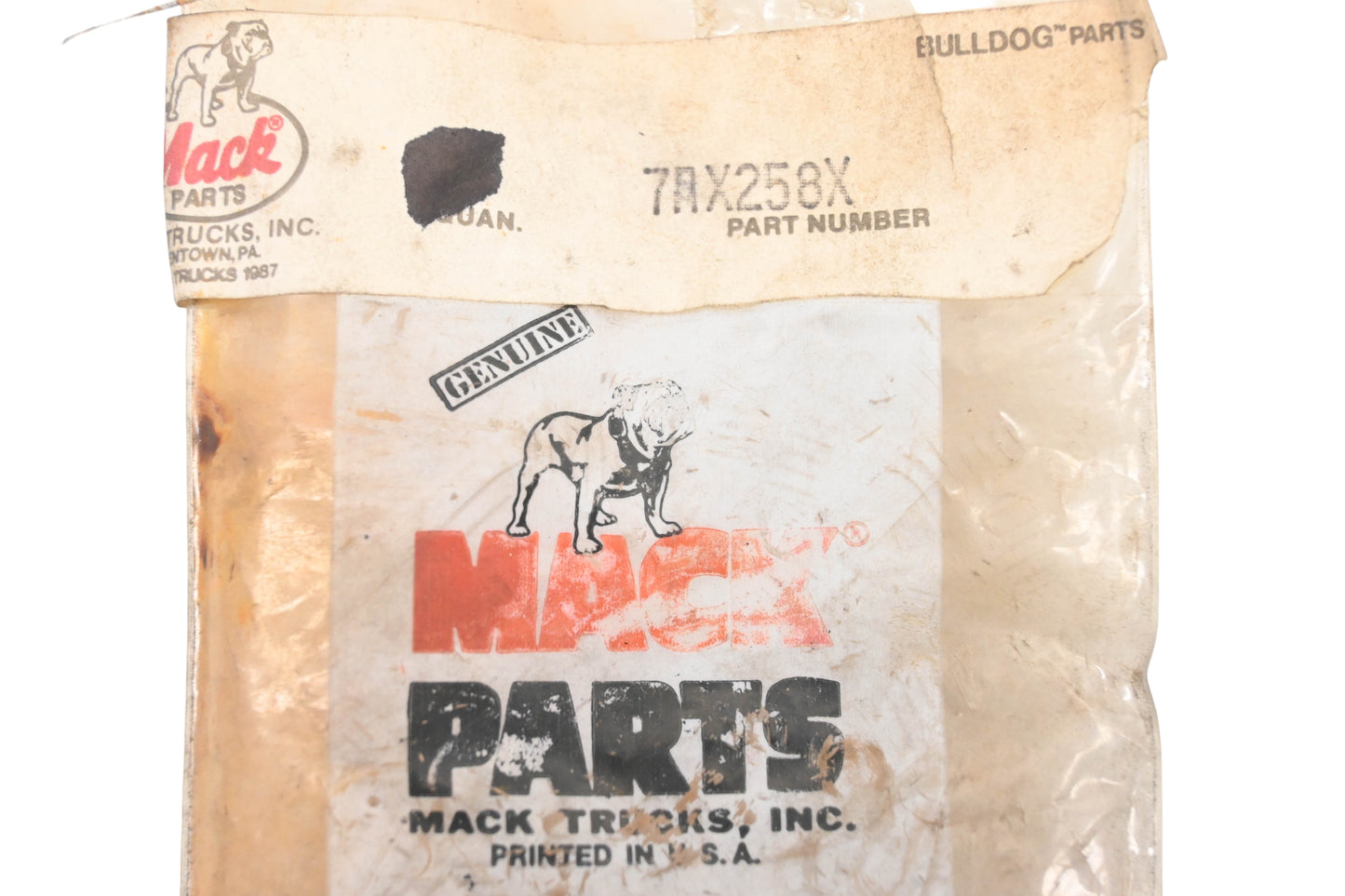 Mack 7AX258X Set Screw NOS
