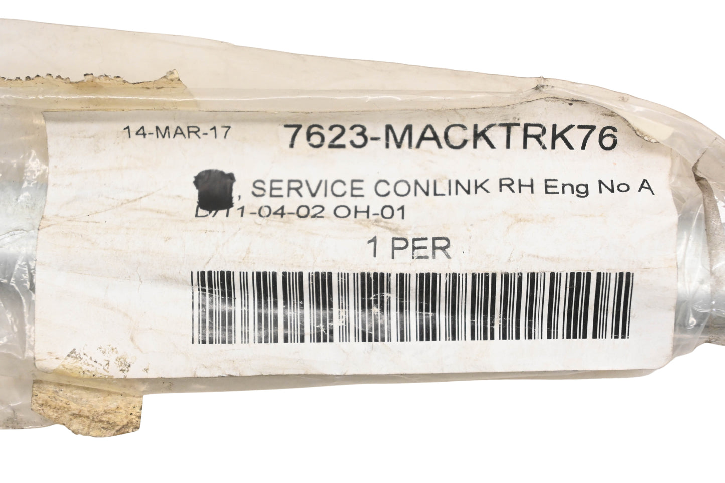 Mack 7623-MACKTRK76 Righthand Wiper Connecting Link Arm NOS