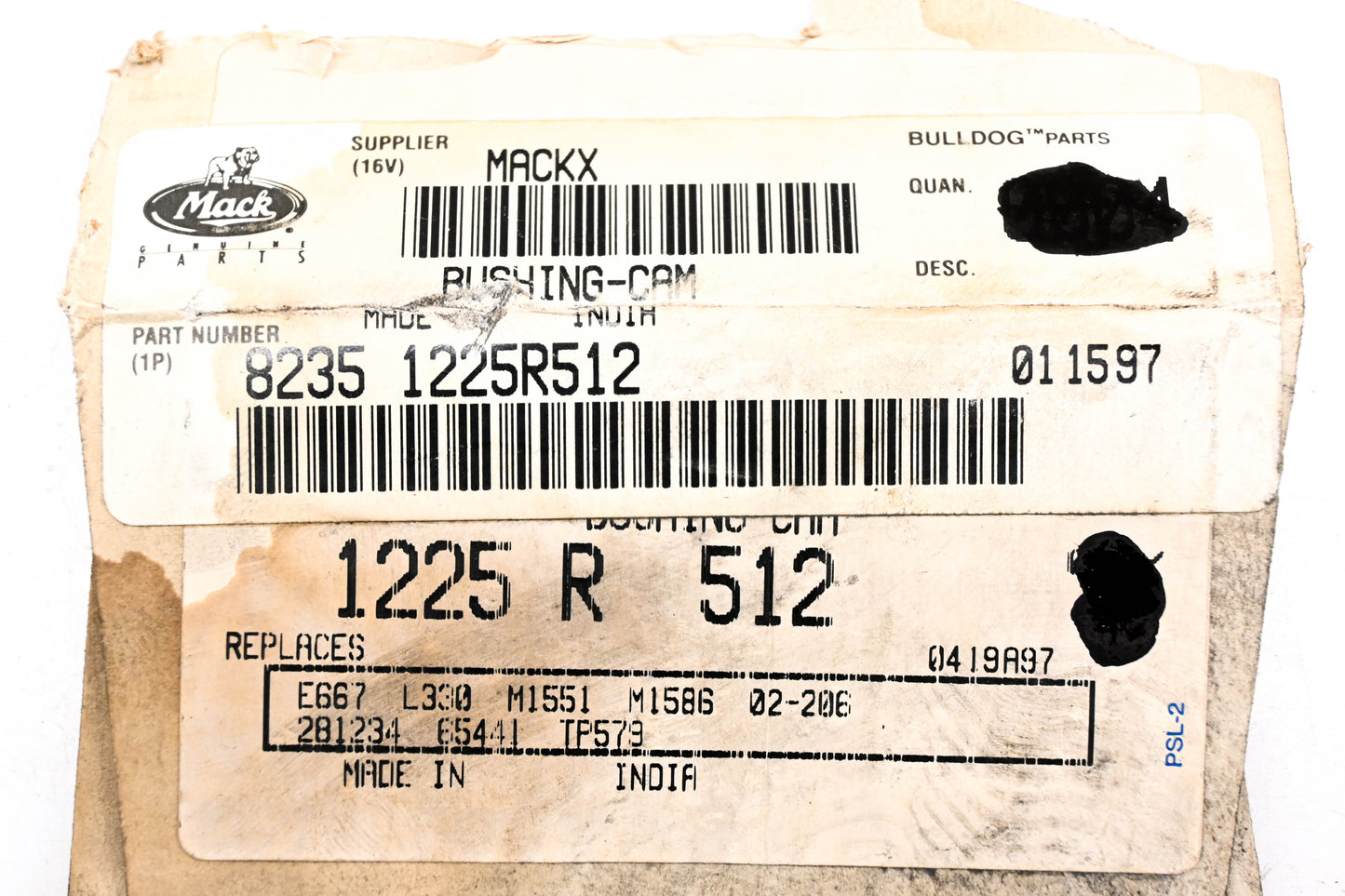 Mack 8235-1225R512 Camshaft Bushing NOS